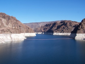 het kunstmatig aangelegde Lake Mead | Lake Mead Recr. Area